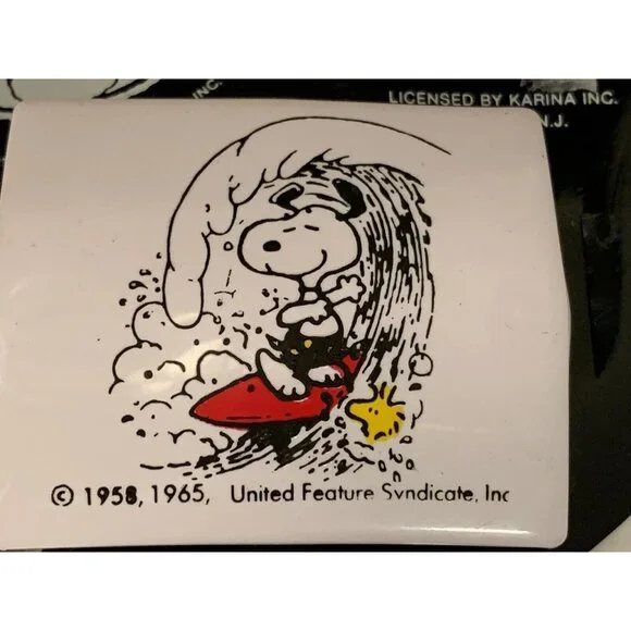 Vintage Karina Inc Peanuts Snoopy & Woodstock Hair Barrette Clip (986) - Picture 2 of 3